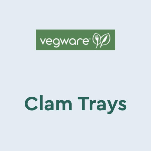 Vegware Clam Trays NZ