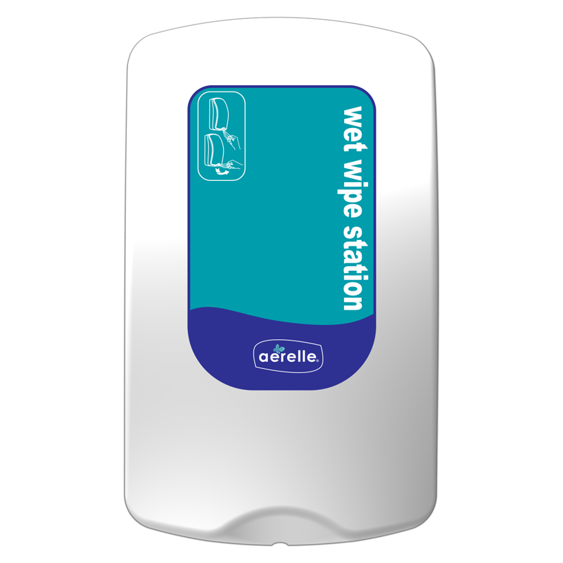 Dispenser for antibacterial wet wipes - Aerelle
