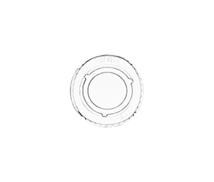 Portion Pot Lids 0.5-1oz PLA, Pack 100 - Vegware