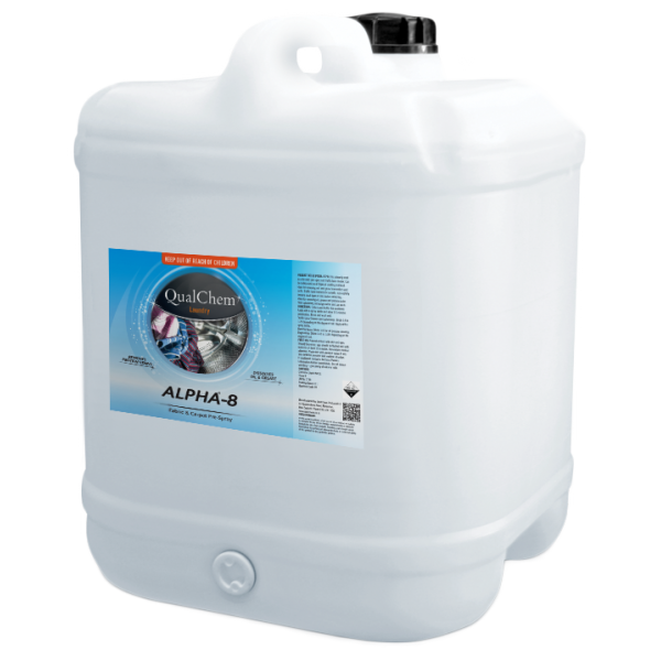 Alpha-8 - Fabric & Carpet Pre-spray 20L - Qualchem