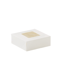 Ctn Bl 4pk Win Donut White 200 x 200 x 70   - Detpak