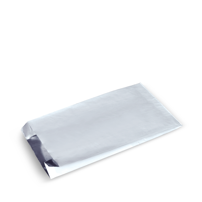 Jumbo Chicken Foil Bag White 340 x 180 x 73 - Detpak