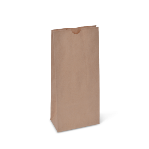 #3 Heavyweight SOS Bag (80gsm) Brown 390 x 185 x 100 - Detpak