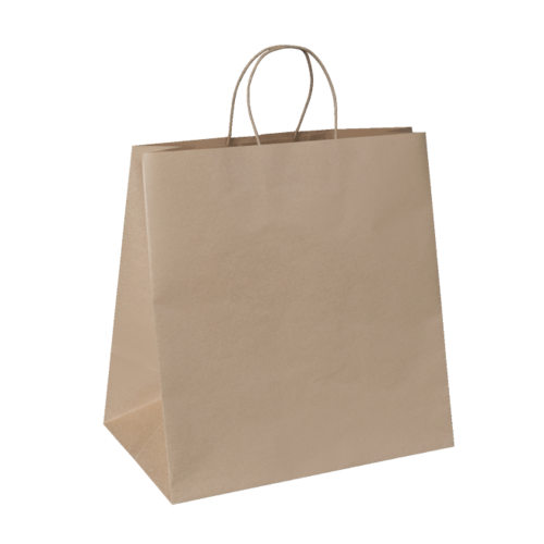 Jumbo Twist Handle Bag Brown 370 x 355 x 220 - Detpak