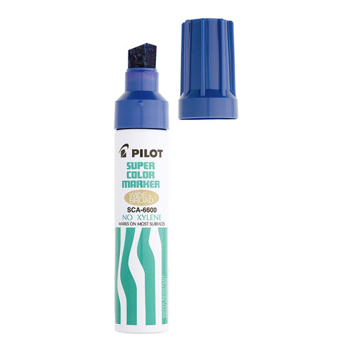 Pilot SCA 6600 Permanent Marker Jumbo Blue (SCA-6600-L)