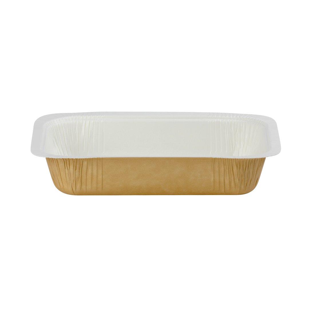 Paperboard Dualpak Eco Medium Oblong Kraft 620ml - Confoil