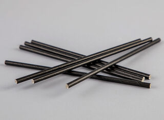 Regular Black Paper Straw - Coastal