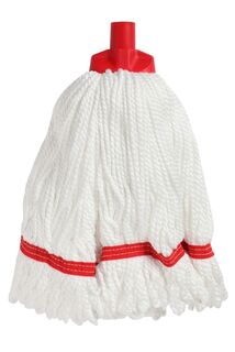 Edco Microfibre Round Mop RED, Each - Edco