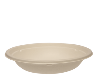 Enviroboard® Round Container, 750ml, Natural