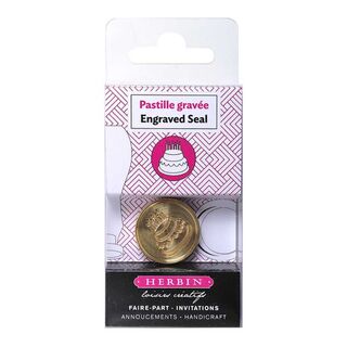 Herbin Round Wax Seal Birthday Cake