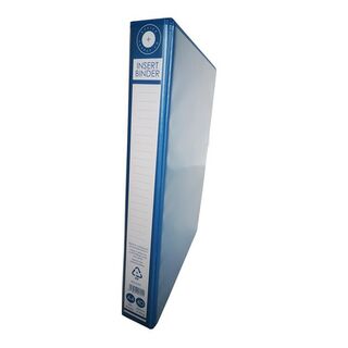 OSC Insert Binder A4 4D 25mm Blue