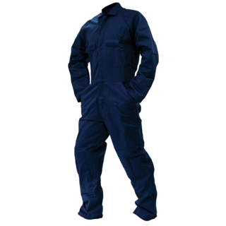 Overall Ls, 300Gsm Cotton, Navy-Size 14